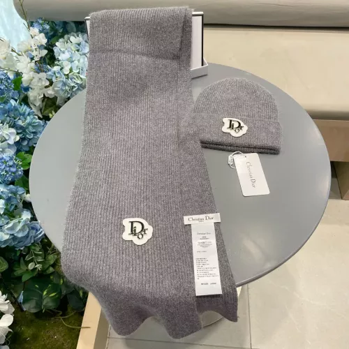 Replica Christian Dior Hat and Scarf Set #1288038 $56.00 USD for Wholesale