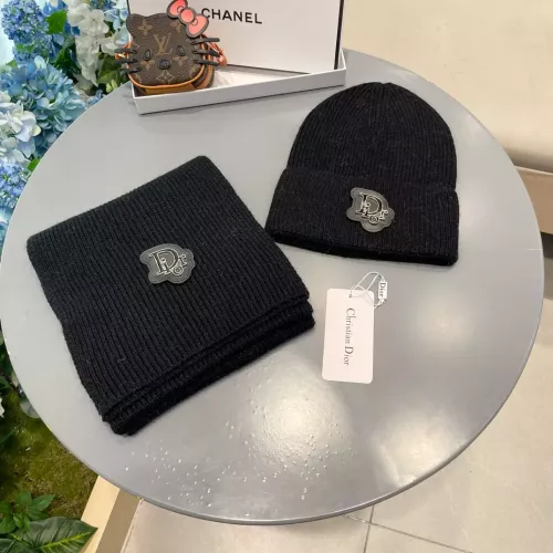 Christian Dior Hat and Scarf Set #1288039 $56.00 USD, Wholesale Replica Christian Dior Hat and Scarf and Glove Set