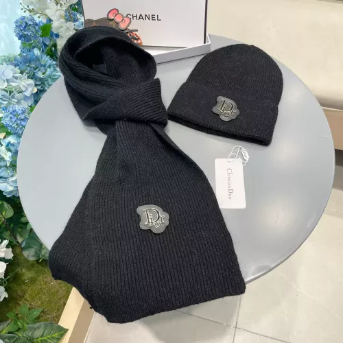 Replica Christian Dior Hat and Scarf Set #1288039 $56.00 USD for Wholesale