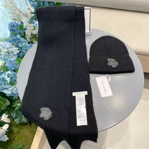 Replica Christian Dior Hat and Scarf Set #1288039 $56.00 USD for Wholesale