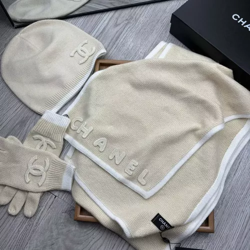 Replica Chanel Hat and Scarf and Glove Set #1288060 $72.00 USD for Wholesale