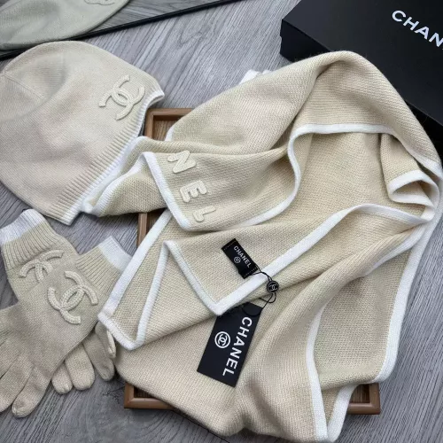 Replica Chanel Hat and Scarf and Glove Set #1288060 $72.00 USD for Wholesale