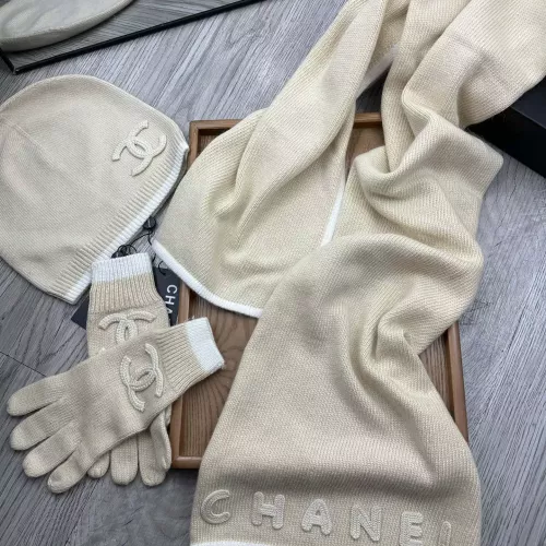 Replica Chanel Hat and Scarf and Glove Set #1288060 $72.00 USD for Wholesale