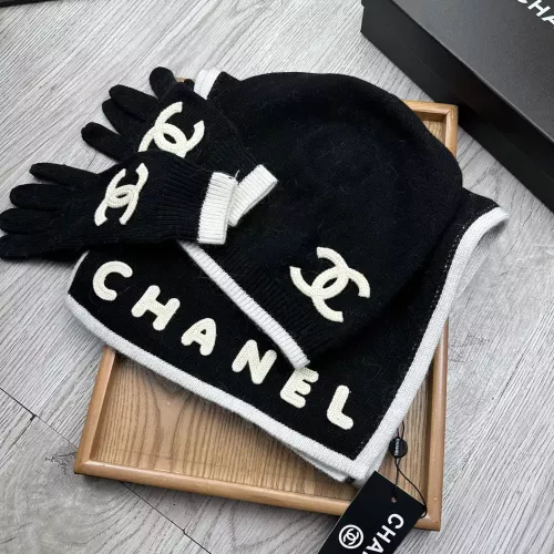 Chanel Hat and Scarf and Glove Set #1288062 $72.00 USD, Wholesale Replica Chanel Hat and Scarf and Glove Set