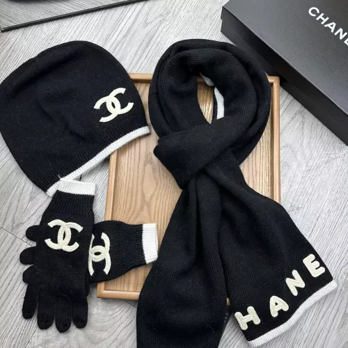 Replica Chanel Hat and Scarf and Glove Set #1288062 $72.00 USD for Wholesale