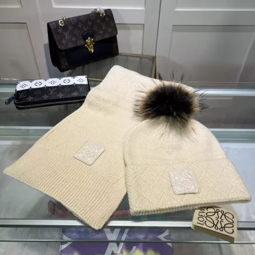 LOEWE Hat and Scarf Set #1288073 $52.00 USD, Wholesale Replica LOEWE Hat and Scarf and Glove Set