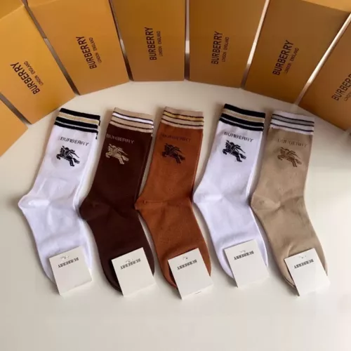 Burberry Socks #1288122 $27.00 USD, Wholesale Replica Burberry Socks