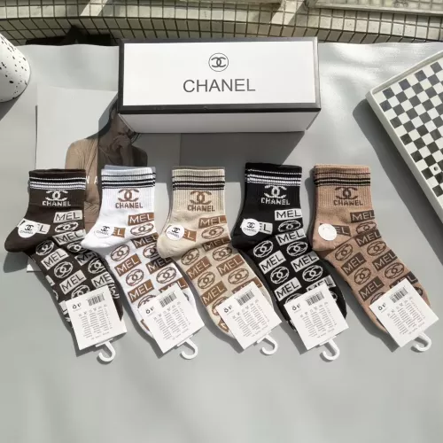 Replica Chanel Socks #1288142 $25.00 USD for Wholesale