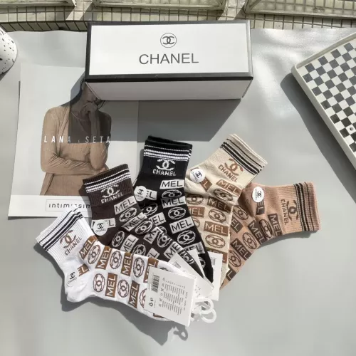 Replica Chanel Socks #1288142 $25.00 USD for Wholesale