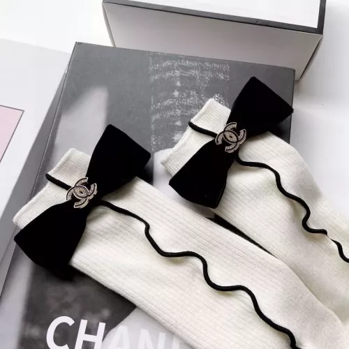 Replica Chanel Socks For Women #1288287 $29.00 USD for Wholesale