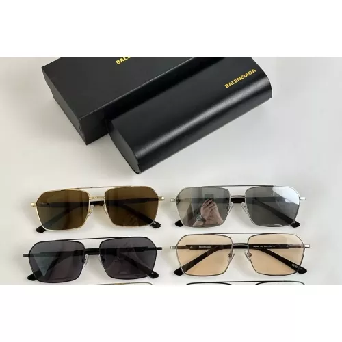 Replica Balenciaga AAA Quality Sunglasses #1288297 $45.00 USD for Wholesale