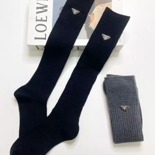 Prada Socks #1288305 $29.00 USD, Wholesale Replica Prada Socks