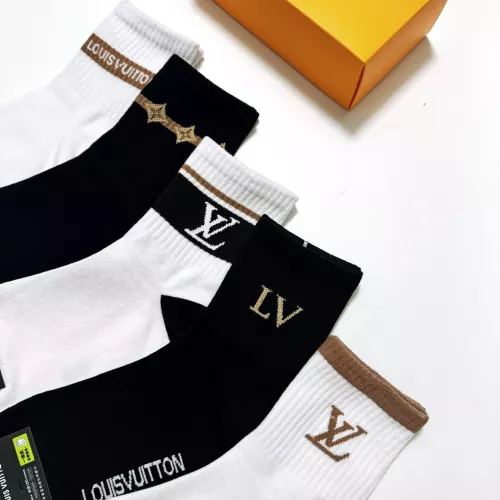 Replica Louis Vuitton LV Socks #1288313 $27.00 USD for Wholesale