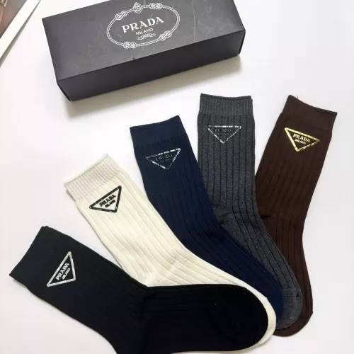 Replica Prada Socks #1288315 $29.00 USD for Wholesale