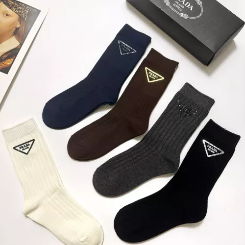 Replica Prada Socks #1288315 $29.00 USD for Wholesale