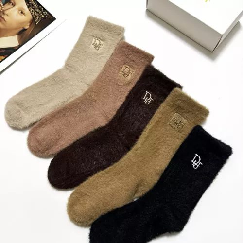 Replica Christian Dior Socks #1288316 $29.00 USD for Wholesale