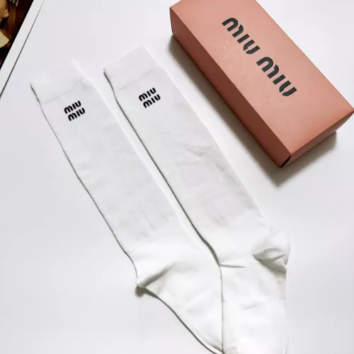 MIU MIU Socks #1288317 $29.00 USD, Wholesale Replica MIU MIU Socks