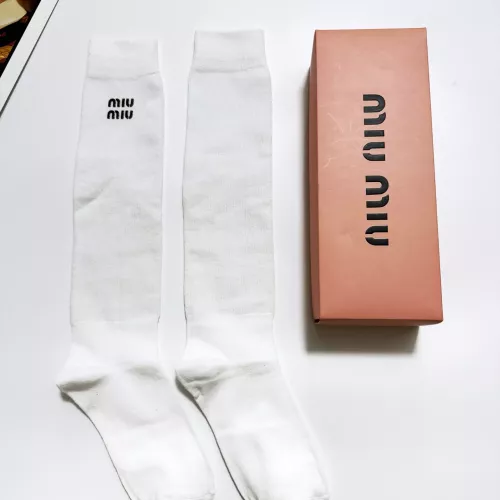 Replica MIU MIU Socks #1288317 $29.00 USD for Wholesale