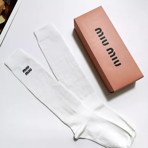 Replica MIU MIU Socks #1288317 $29.00 USD for Wholesale