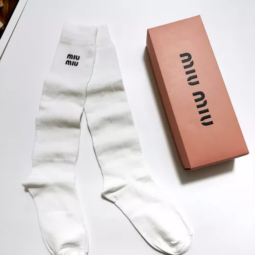 Replica MIU MIU Socks #1288317 $29.00 USD for Wholesale