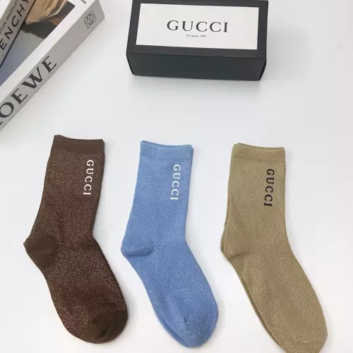 Gucci Socks #1288320 $29.00 USD, Wholesale Replica Gucci Socks