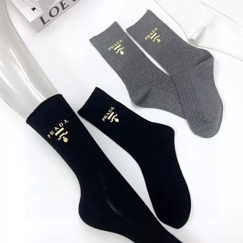 Replica Prada Socks #1288321 $29.00 USD for Wholesale