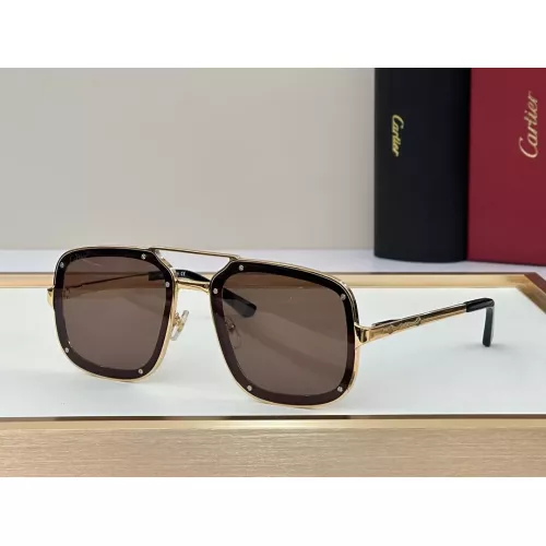 Cartier AAA Quality Sunglassess #1288363 $64.00 USD, Wholesale Replica Cartier AAA Quality Sunglassess