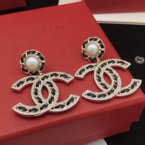 Replica Chanel Earrings For Women #1288388 $32.00 USD for Wholesale