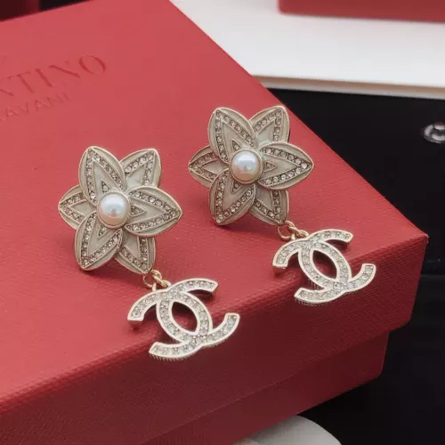 Replica Chanel Earrings For Women #1288389 $32.00 USD for Wholesale