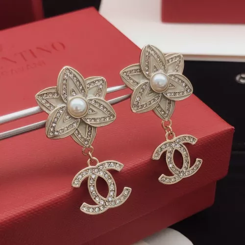 Replica Chanel Earrings For Women #1288389 $32.00 USD for Wholesale