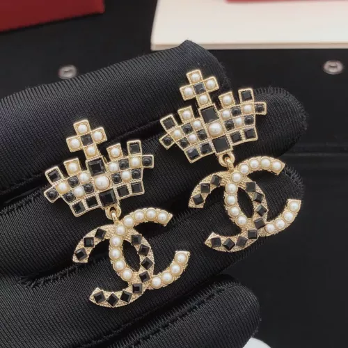 Replica Chanel Earrings For Women #1288393 $29.00 USD for Wholesale