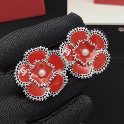 Replica Chanel Earrings For Women #1288406 $29.00 USD for Wholesale