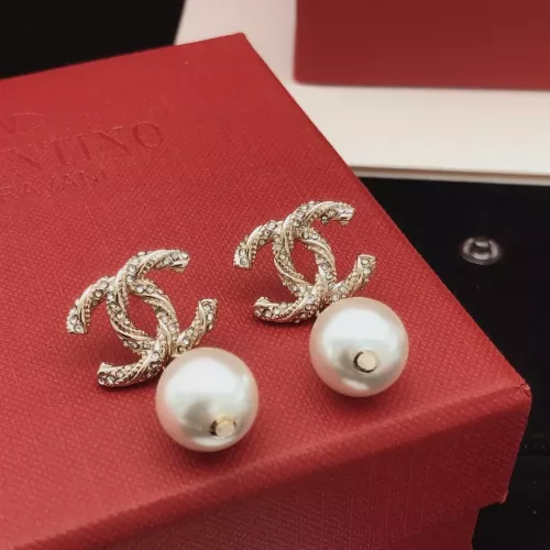 Replica Chanel Earrings For Women #1288410 $27.00 USD for Wholesale