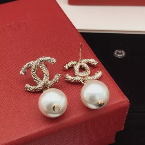 Replica Chanel Earrings For Women #1288410 $27.00 USD for Wholesale