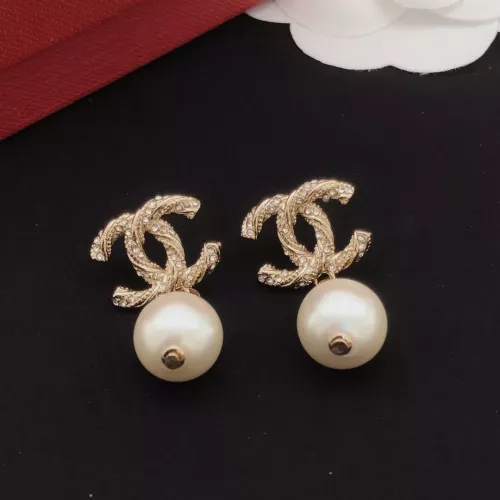 Replica Chanel Earrings For Women #1288410 $27.00 USD for Wholesale