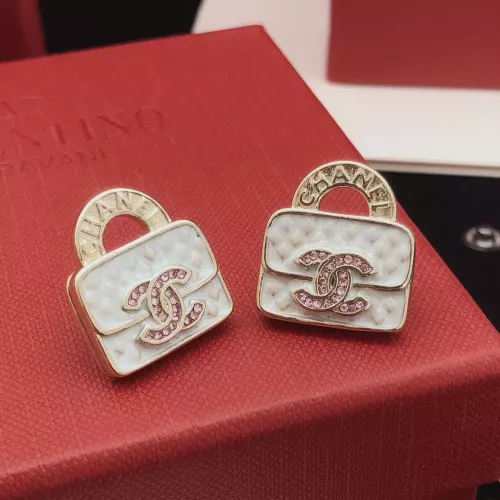 Replica Chanel Earrings For Women #1288413 $29.00 USD for Wholesale