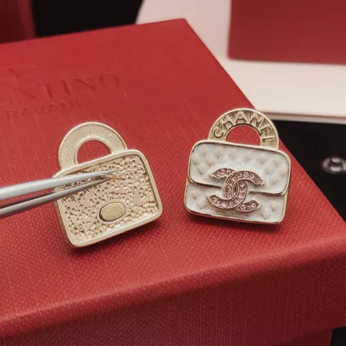 Replica Chanel Earrings For Women #1288413 $29.00 USD for Wholesale