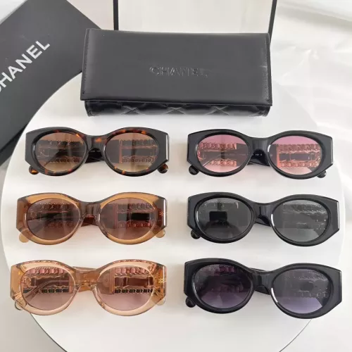 Replica Chanel AAA Quality Sunglasses #1288424 $52.00 USD for Wholesale