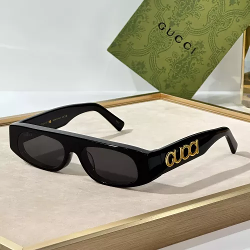 Gucci AAA Quality Sunglasses #1288581 $60.00 USD, Wholesale Replica Gucci AAA Quality Sunglasses