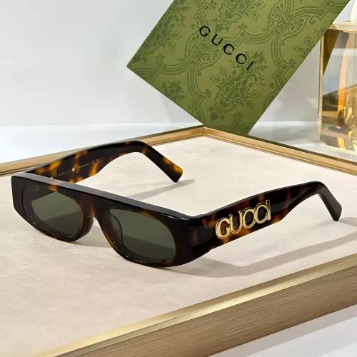 Gucci AAA Quality Sunglasses #1288582 $60.00 USD, Wholesale Replica Gucci AAA Quality Sunglasses