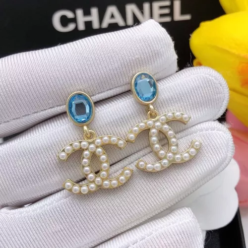 Replica Chanel Earrings For Women #1288614 $27.00 USD for Wholesale