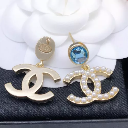 Replica Chanel Earrings For Women #1288614 $27.00 USD for Wholesale