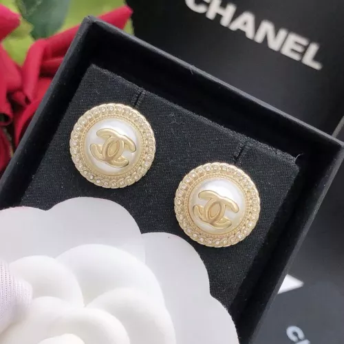 Replica Chanel Earrings For Women #1288615 $27.00 USD for Wholesale