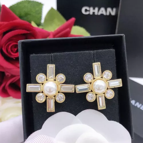 Chanel Earrings For Women #1288617 $27.00 USD, Wholesale Replica Chanel Earrings