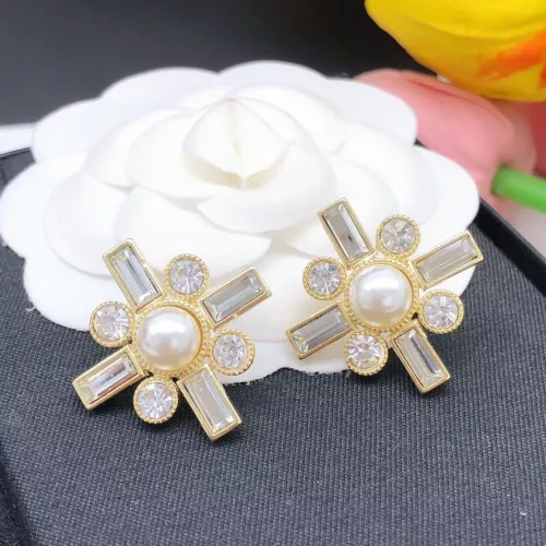 Replica Chanel Earrings For Women #1288617 $27.00 USD for Wholesale