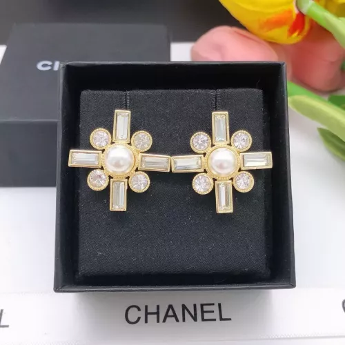 Replica Chanel Earrings For Women #1288617 $27.00 USD for Wholesale