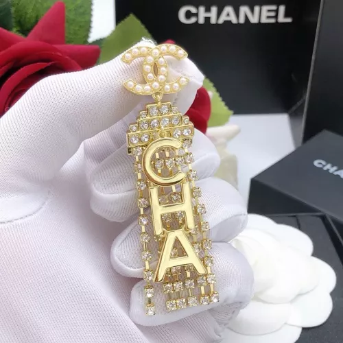 Replica Chanel Earrings For Women #1288625 $32.00 USD for Wholesale