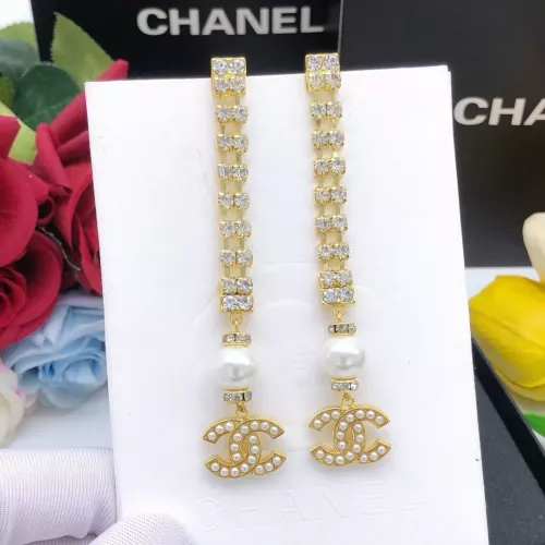 Replica Chanel Earrings For Women #1288626 $32.00 USD for Wholesale