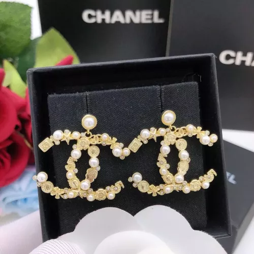 Replica Chanel Earrings For Women #1288635 $29.00 USD for Wholesale