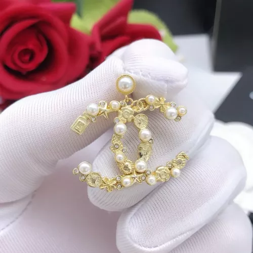 Replica Chanel Earrings For Women #1288635 $29.00 USD for Wholesale